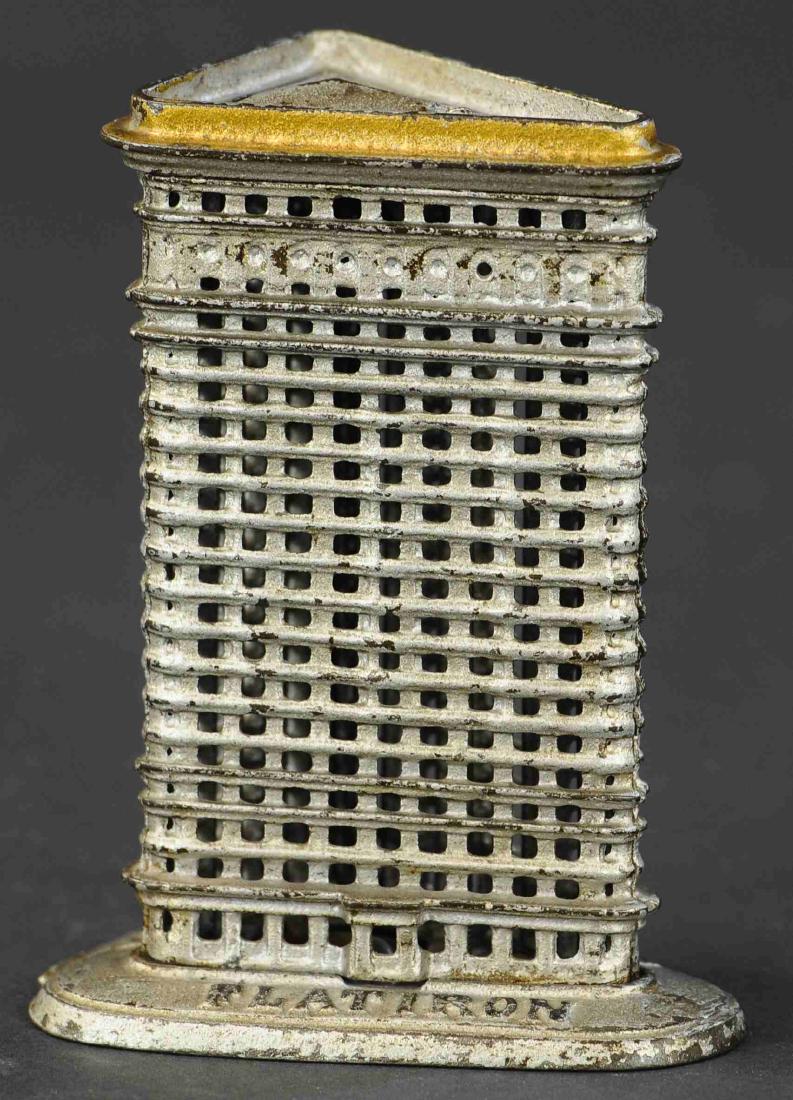 MEDIUM FLAT IRON BUILDING STILL BANK: 317. MEDIUM FLAT IRON BUILDING STILL BANK | Kenton | 6" h.