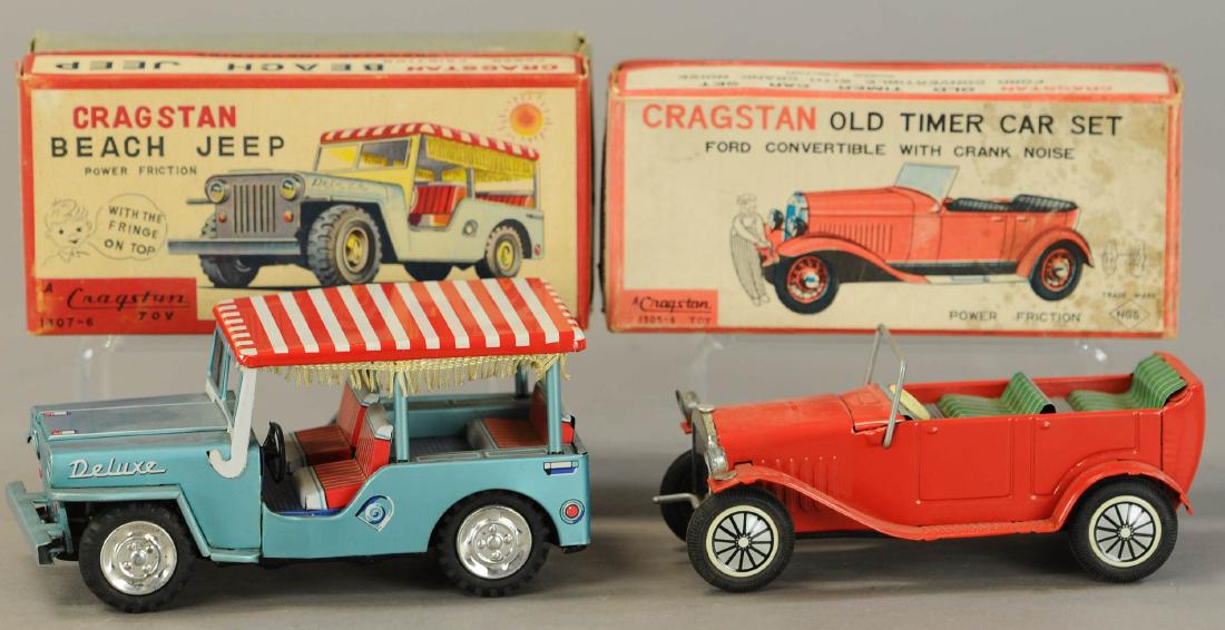 PAIR OF CRAGSTON BOXED AUTOS (1 of 3)