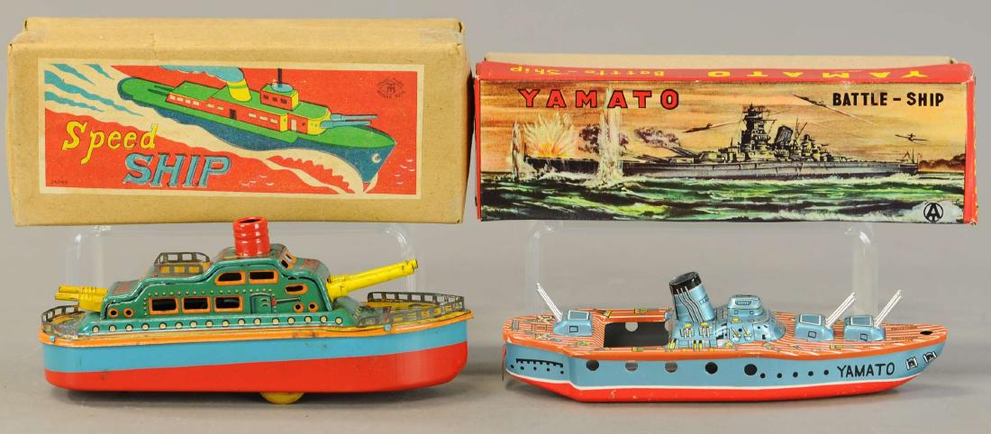 TWO BOXED JAPANESE BOATS - MODERN TOYS (1 of 2)