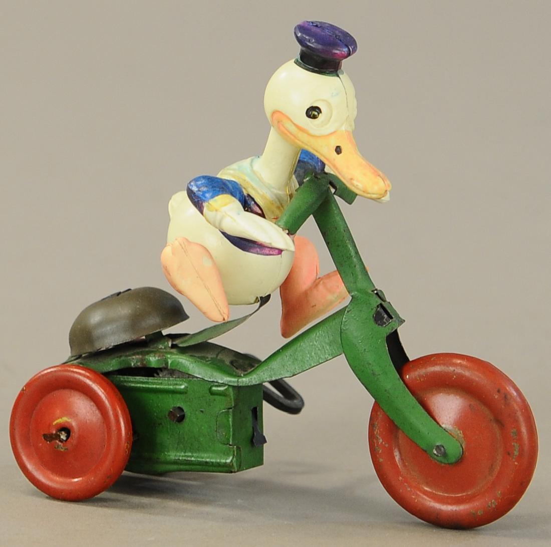 CELLULOID DONALD DUCK TRICYCLE (1 of 3)