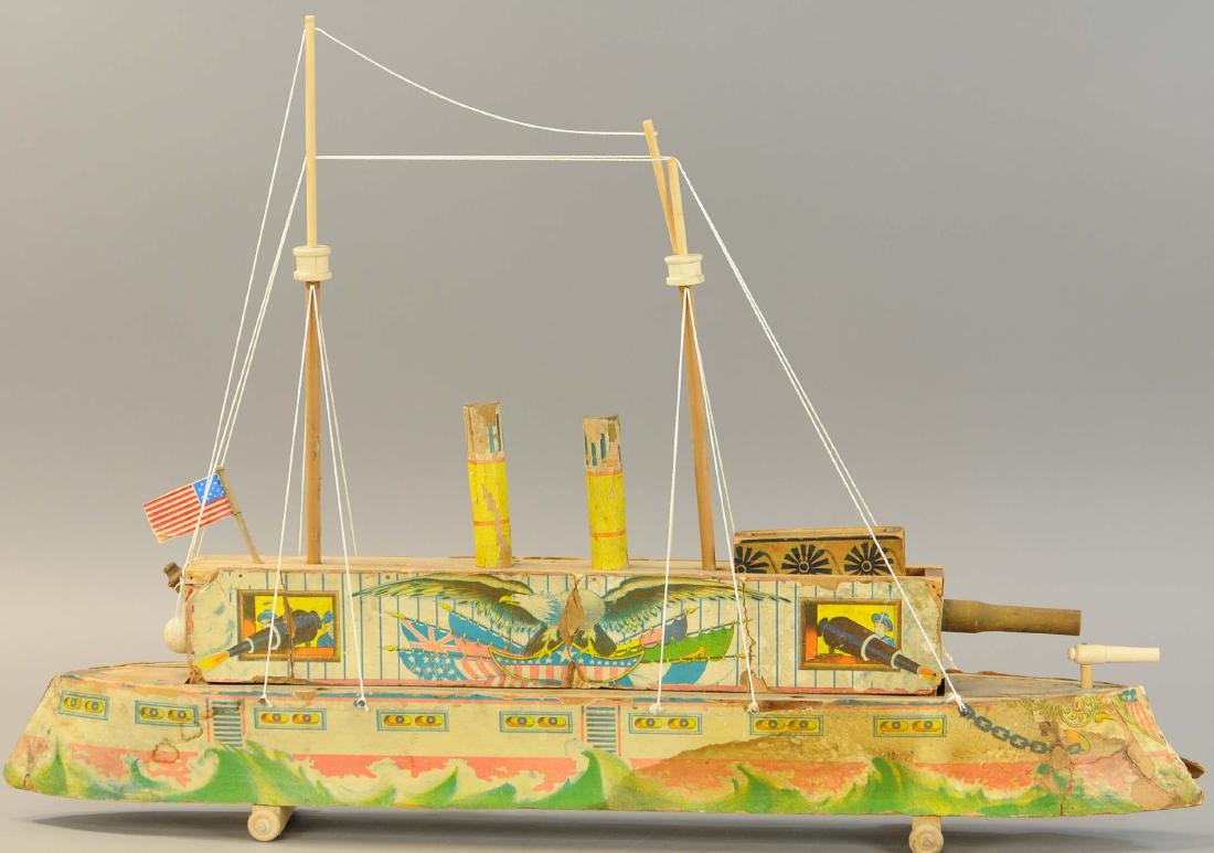 REED BATTLESHIP W/ CANNON (1 of 2)