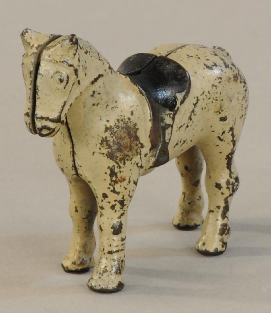 HORSE W/ SADDLE STILL BANK (1 of 3)