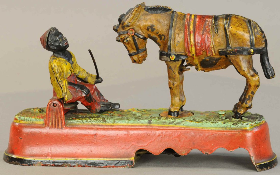 SPISE A MULE MECHANICAL BANK (1 of 3)