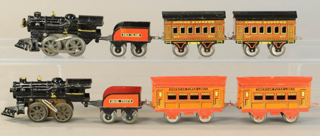 TWO AMERICAN FLYER PASSENGER SETS (1 of 4)