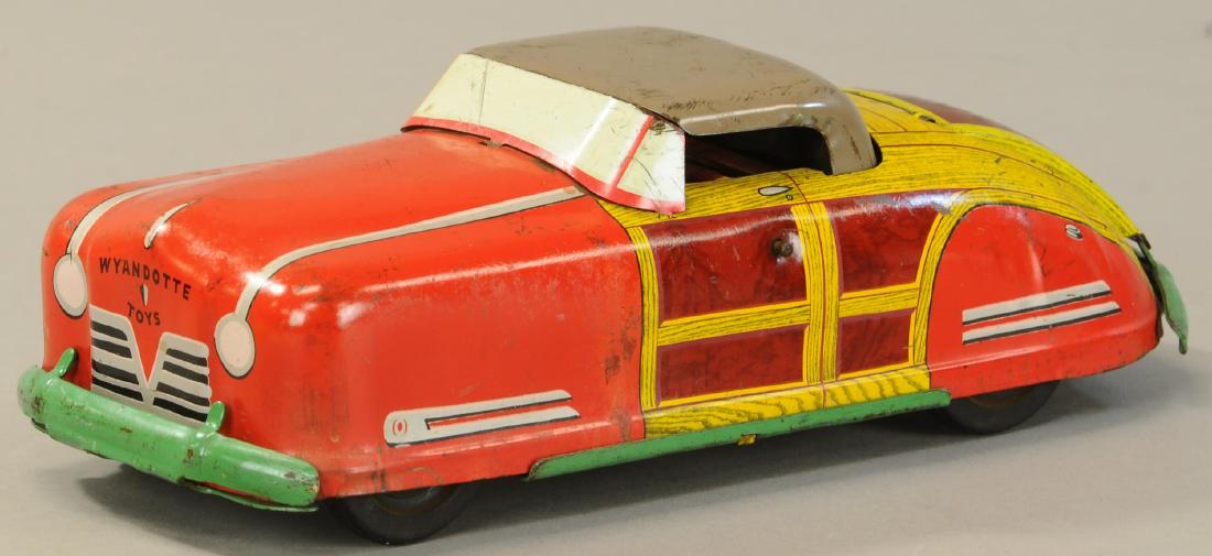 WYANDOTTE CONVERTIBLE AUTO: 408. WYANDOTTE CONVERTIBLE AUTO | 12.5" l. | Very Good Condition. | $100 - $200