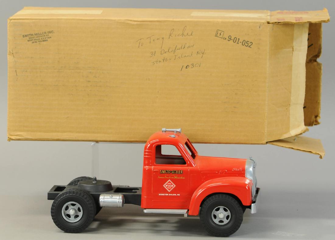 SMITH-MILLER MCLEAN MACK TRACTOR: 739. SMITH-MILLER MCLEAN MACK TRACTOR | Boxed example of cab only. | 0" l. | (Pristine Cond.) | $400 - $600