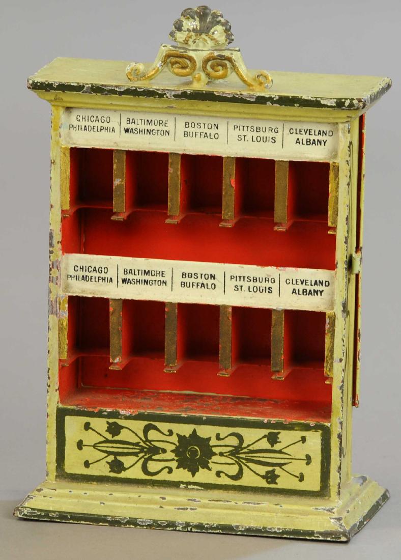 MARKLIN AMERICAN MARKET TICKET COUNTER: 398. MARKLIN AMERICAN MARKET TICKET COUNTER | 8" h. | Offered in a past auction and unpaid for, sold as-is in All Original Condition. | $500 - $1,000