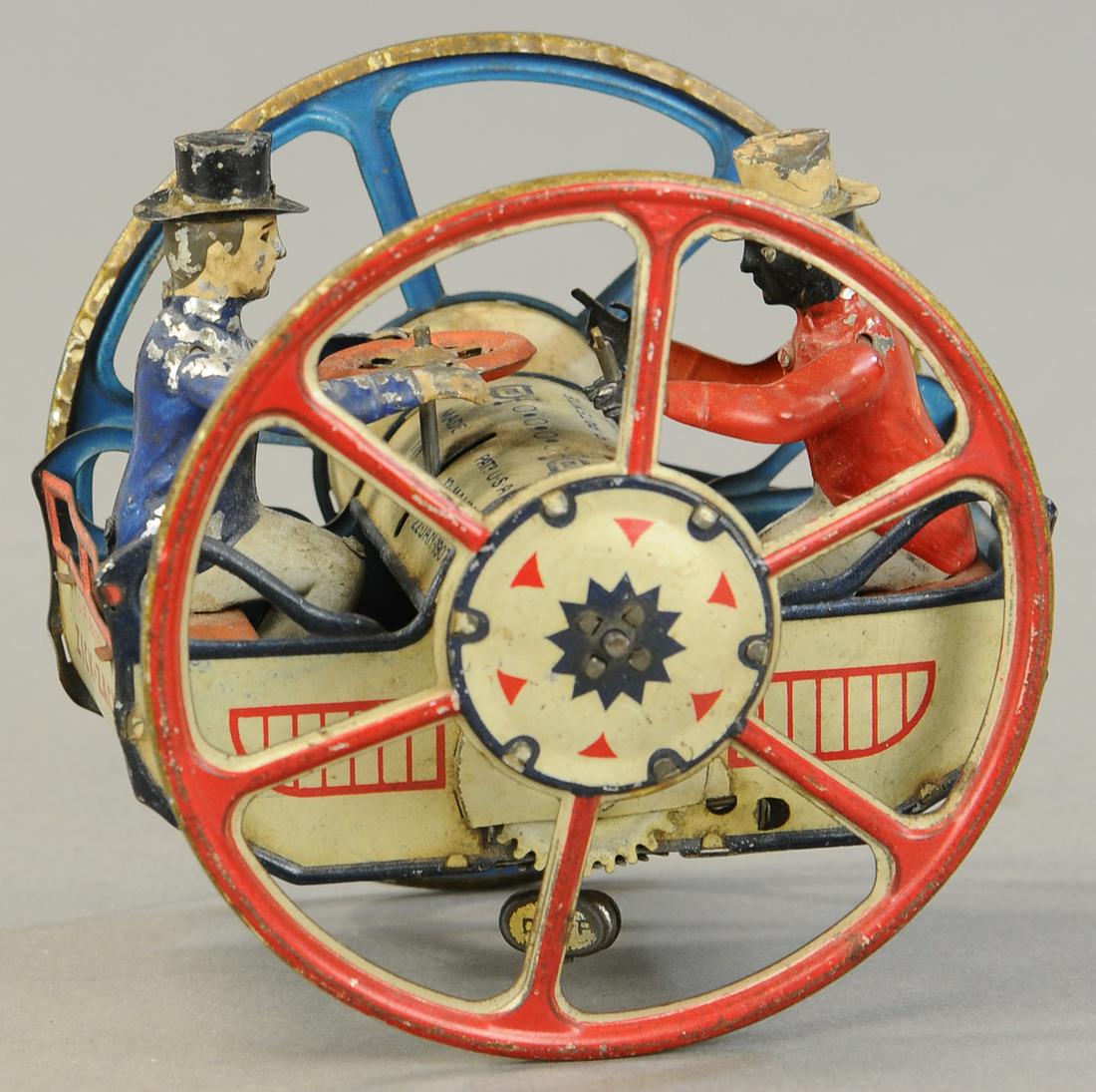 LEHMANN ZIG ZAG: 1274. LEHMANN ZIG ZAG | All original wind-up toy. 5" h. | (VG - Exc. Cond.) | $600 - $900