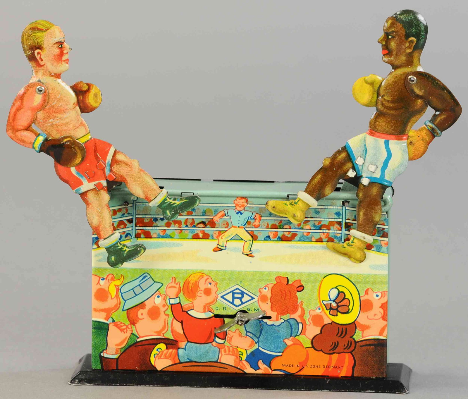 US ZONE GERMANY BOXERS IN RING: 1558. US ZONE GERMANY BOXERS IN RING | 7" | (Pristine Cond.) | $300 - $500