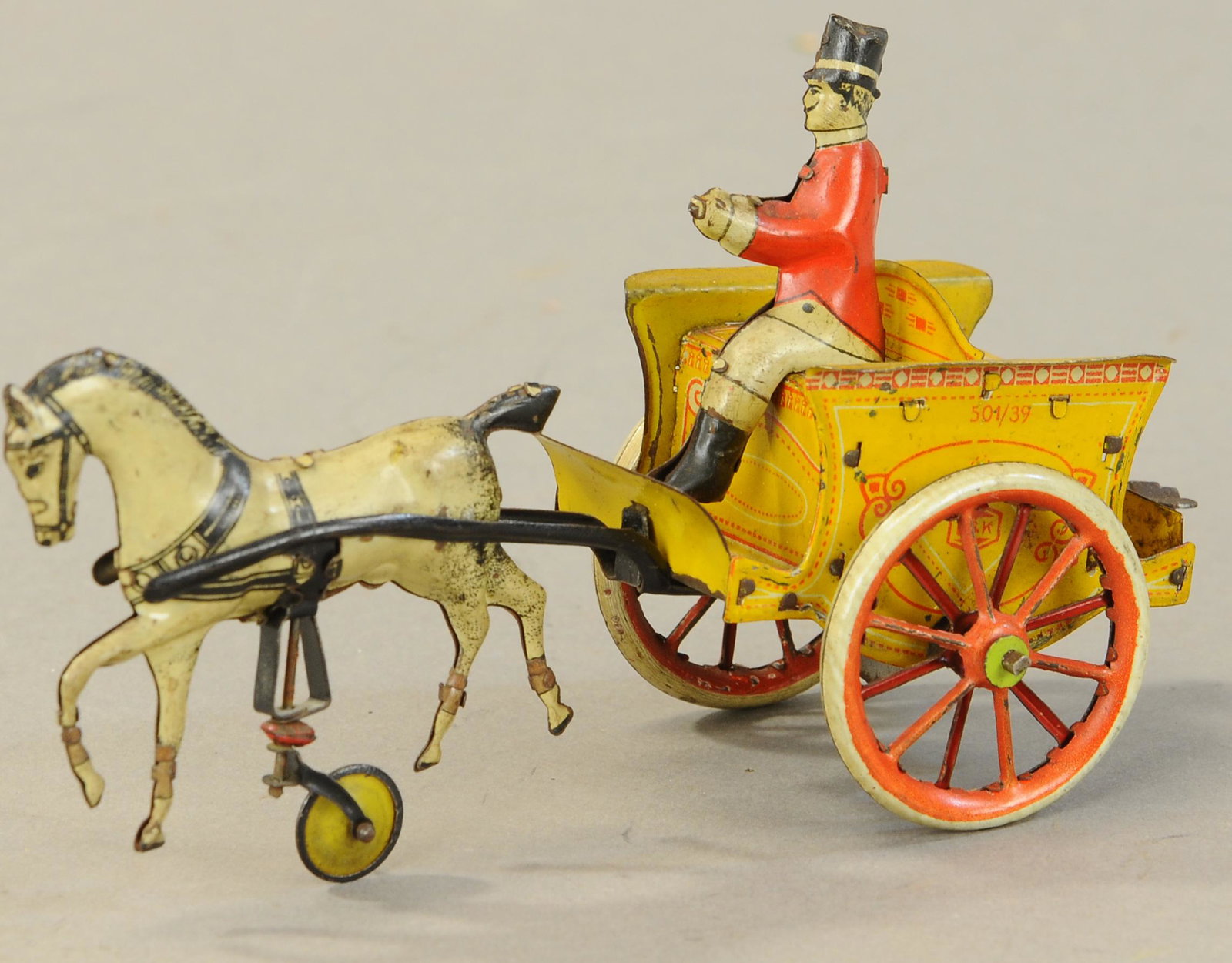 G&K PONY CART: 19. G&K PONY CART | 7" l. | All Original Condition. | $150 - $300