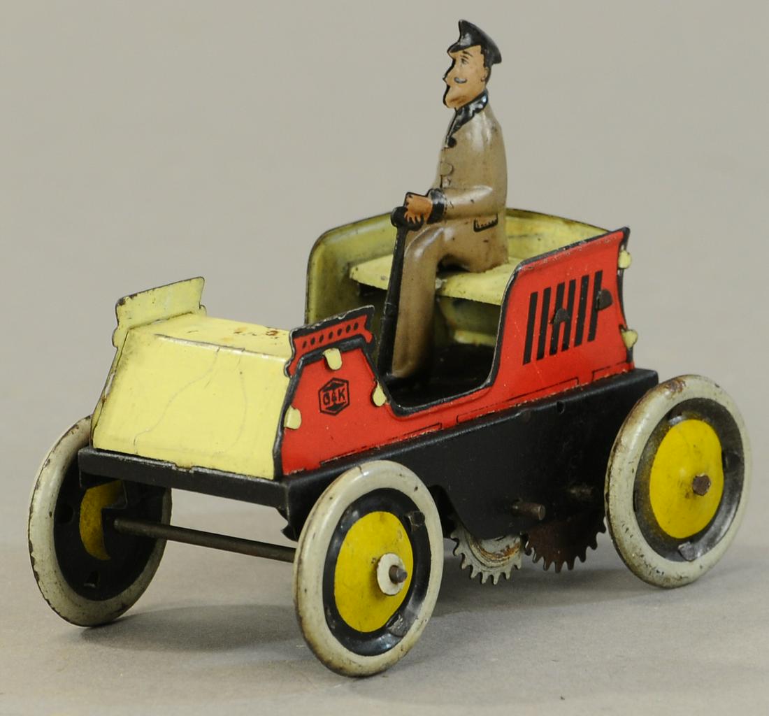 SMALL G&K VIS-À-VIS RUNABOUT: 50. SMALL G&K VIS-À-VIS RUNABOUT | 4.5" l. | All Original Condition. | $200 - $400