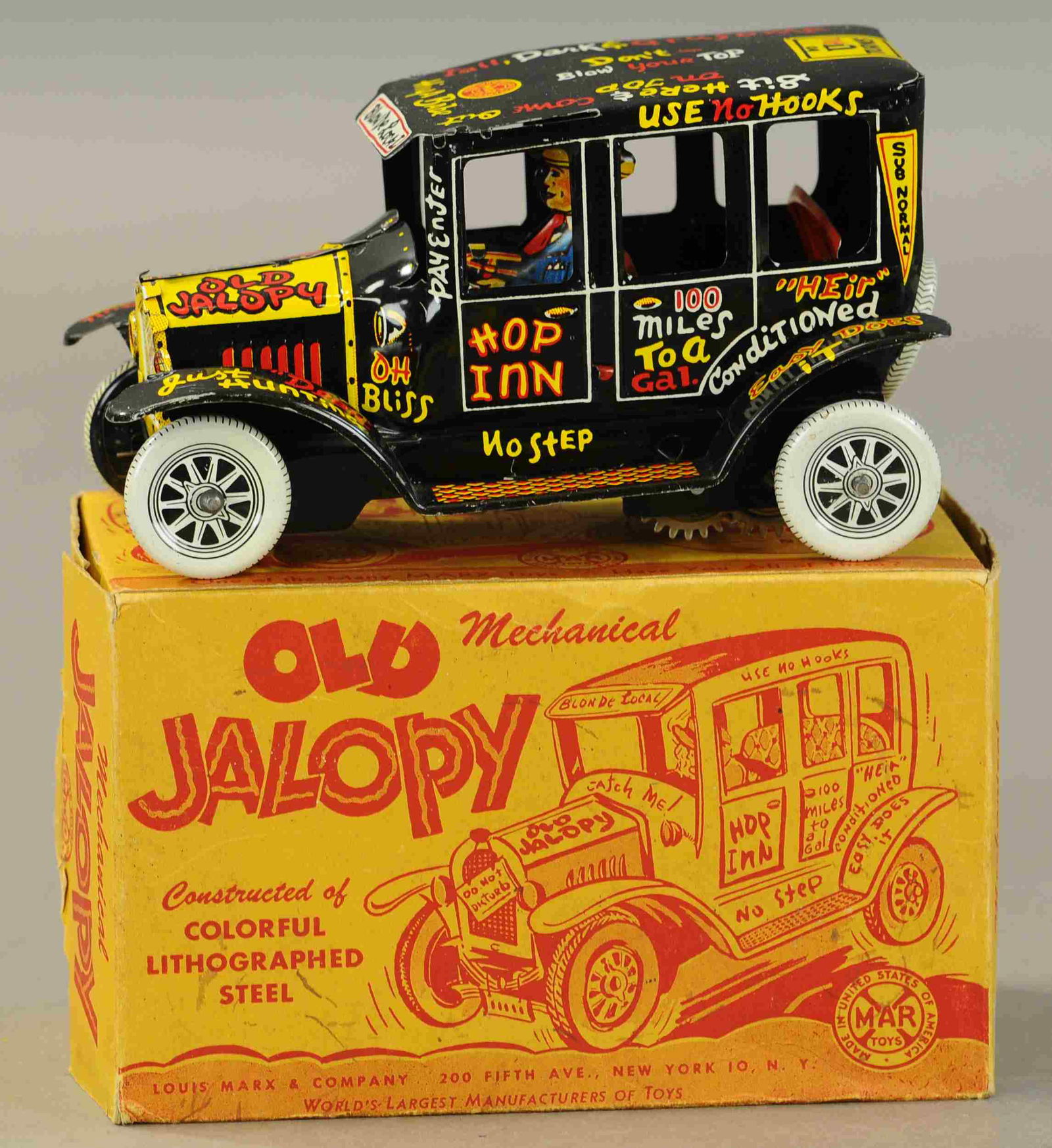 old jalopy toy car