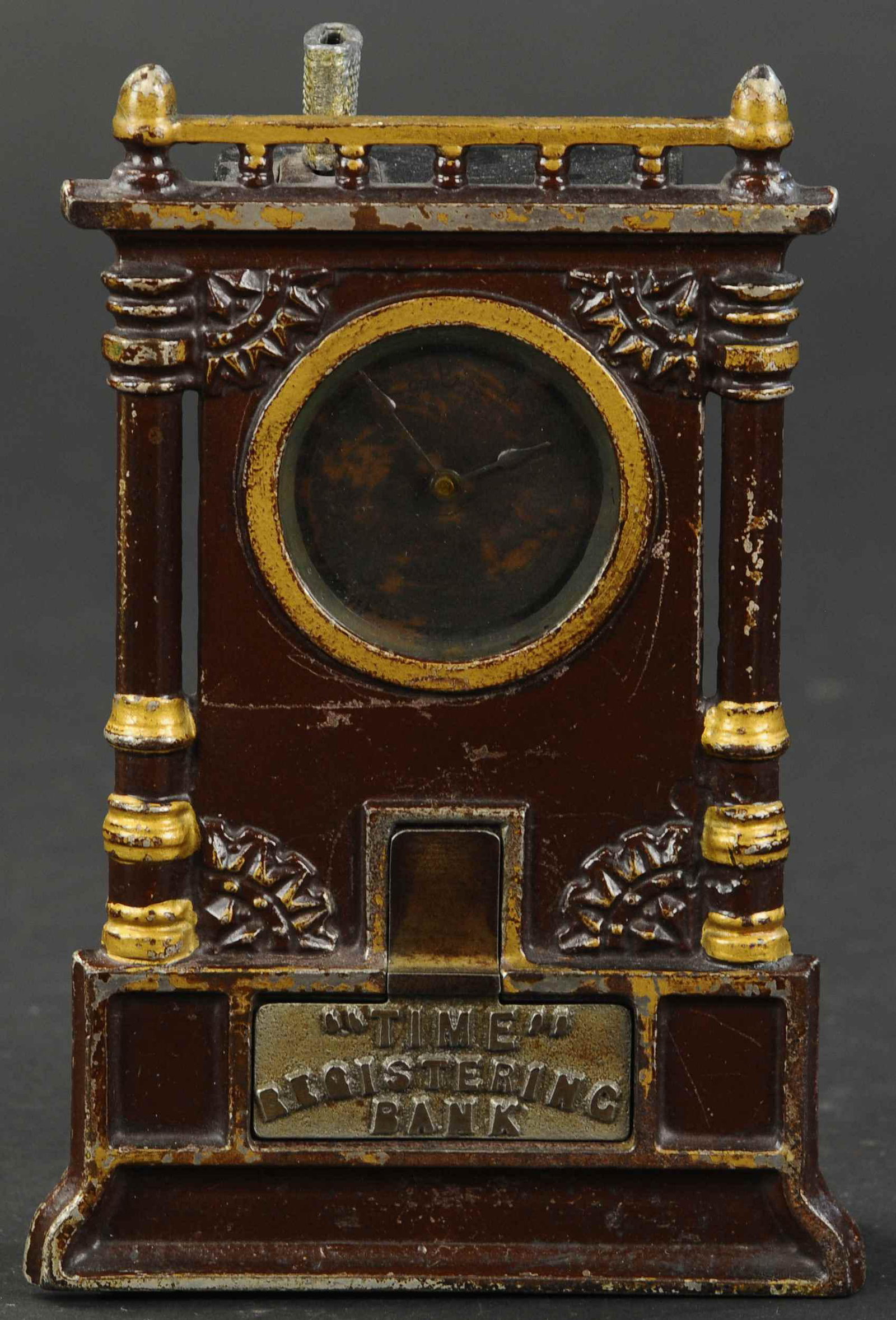 IVES TIME LOCK REGISTERING BANK: 121. IVES TIME LOCK REGISTERING BANK | (Very Good Condition) | $400 - $600