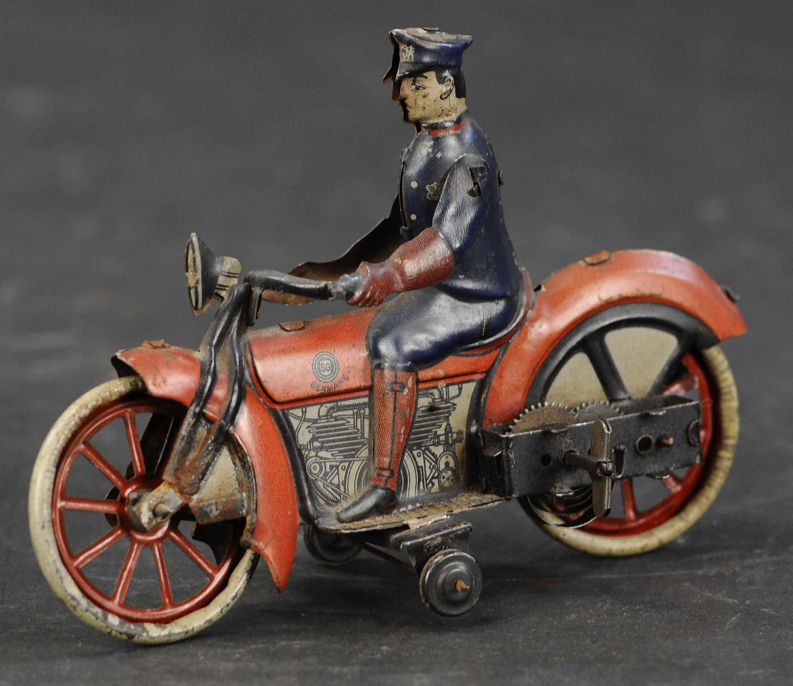 GUNTHERMANN POLICE MOTORCYCLE (1 of 3)