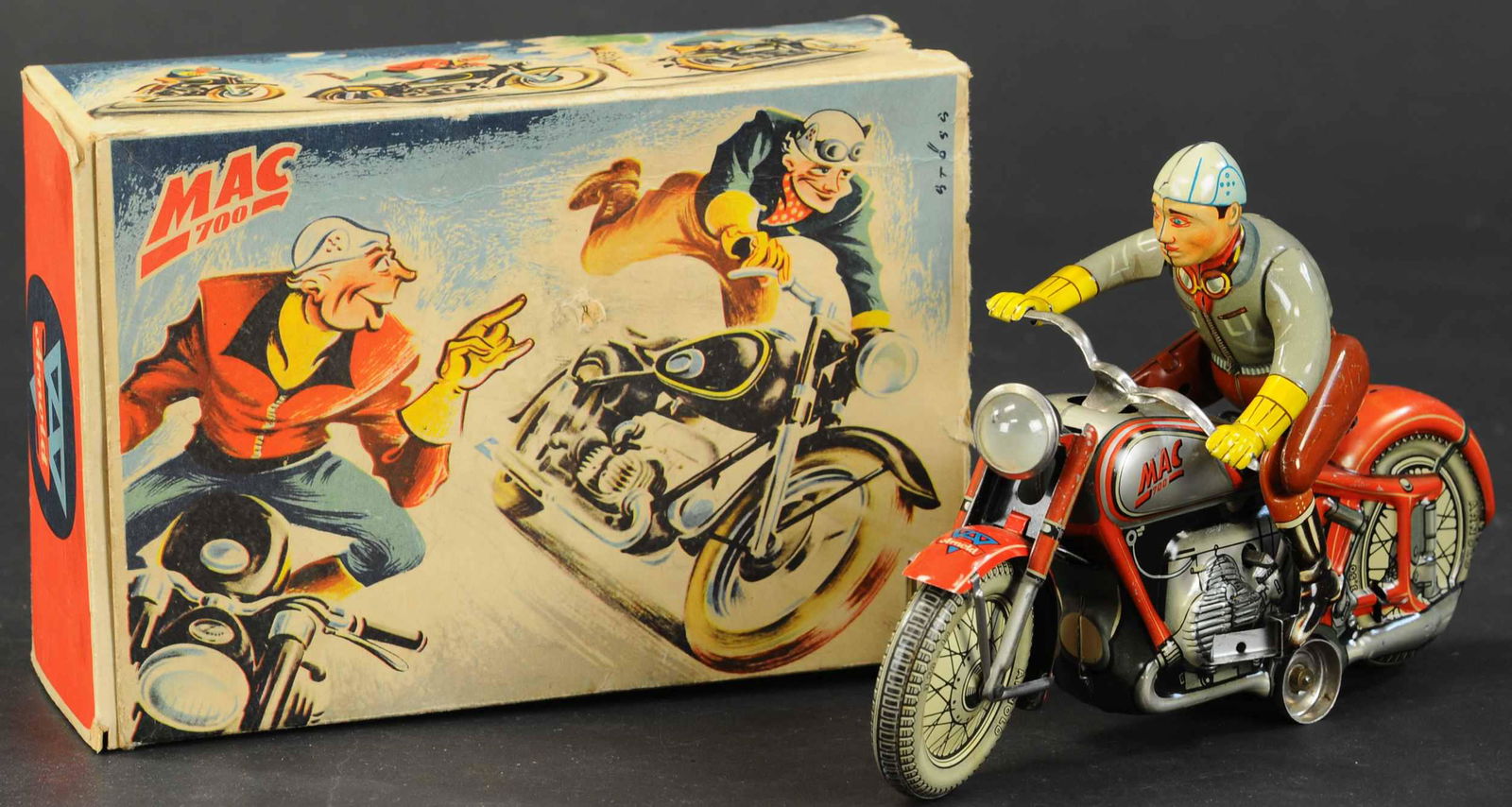 ARNOLD MAC 700 MOTORCYCLE W/ BOX (1 of 3)