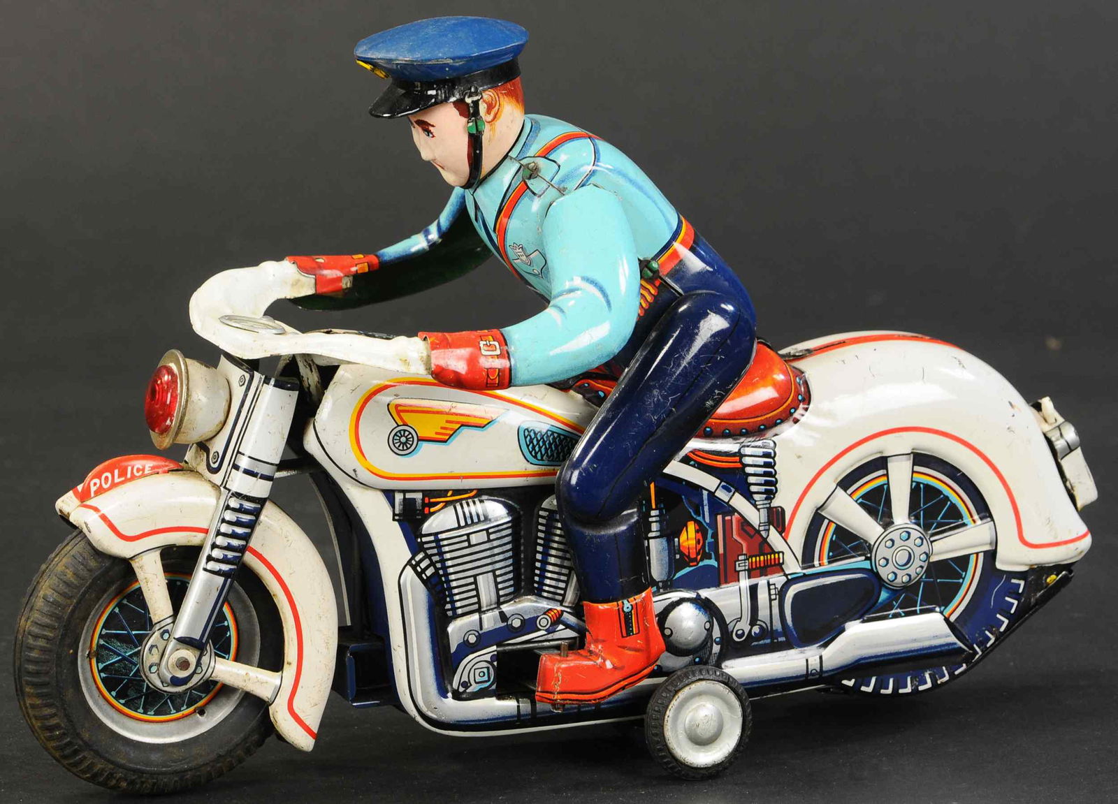 MODERN TOYS BATTERY-OP POLICE MOTORCYCLE (1 of 3)