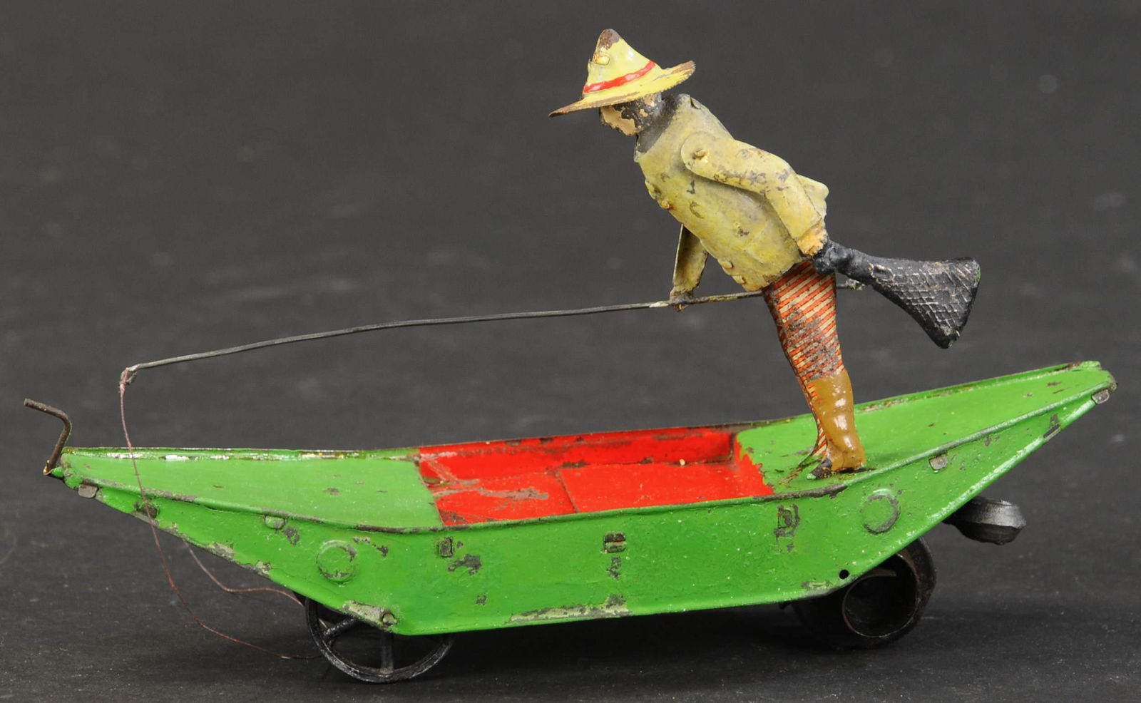 FERNAND MARTIN FISHERMAN IN BOAT (1 of 3)