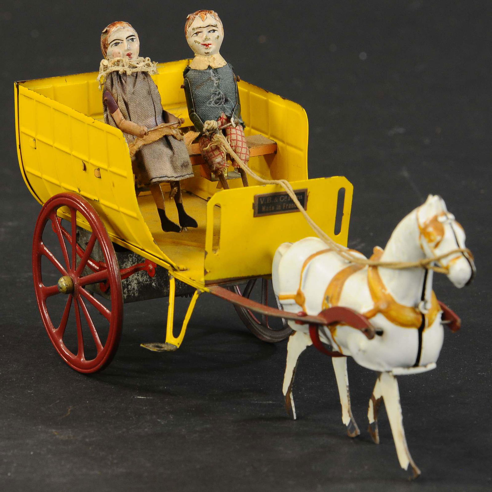 VICTOR BONNET HORSE CART (1 of 4)