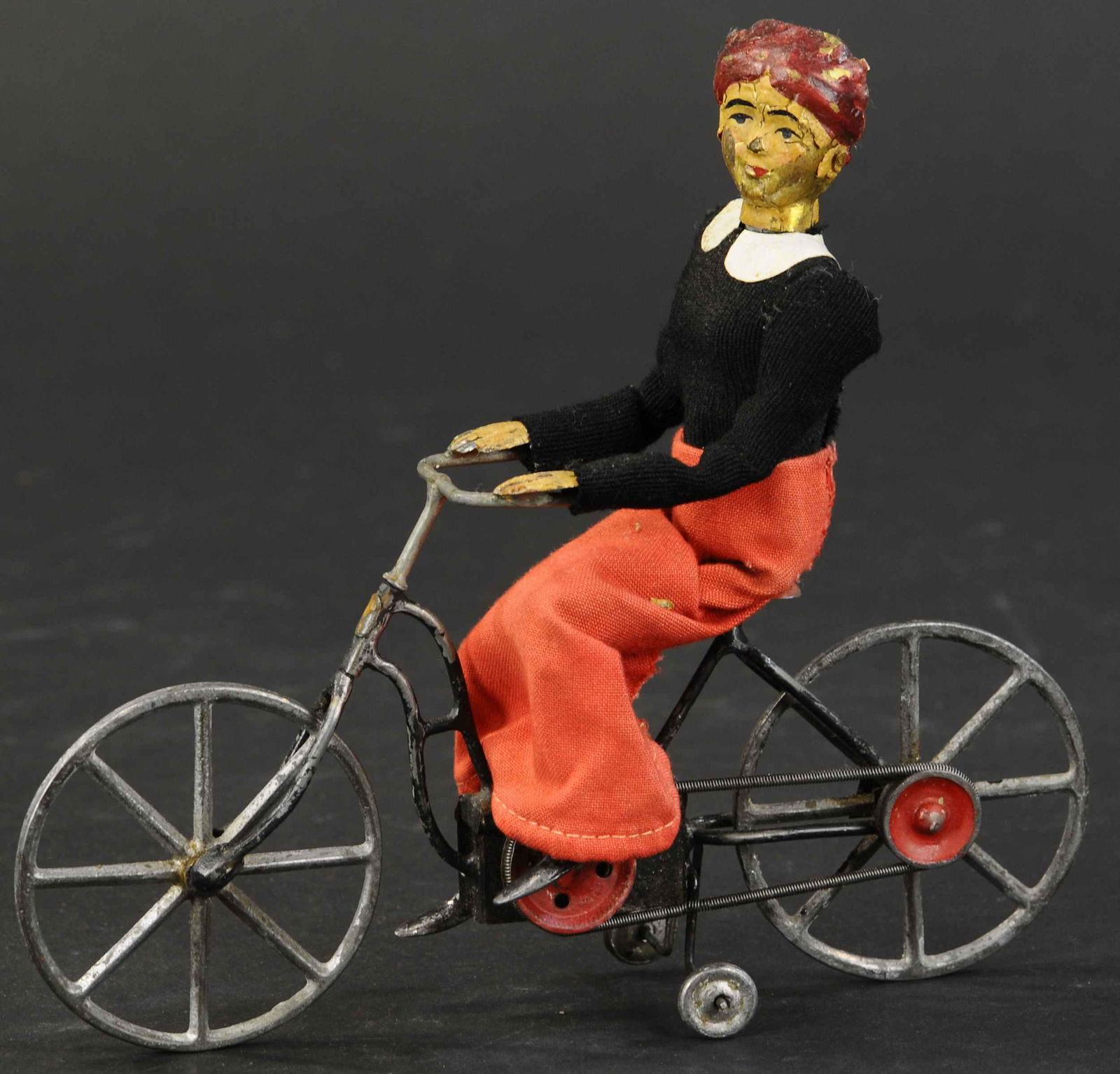 VICTOR BONNET STYLE WOMAN CYCLIST (1 of 3)