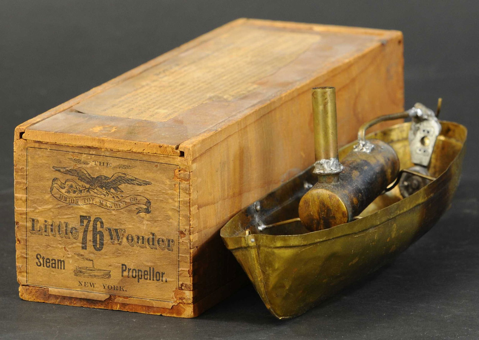 BOXED UNION MFG LITTLE WONDER 76 LAUNCH (1 of 3)