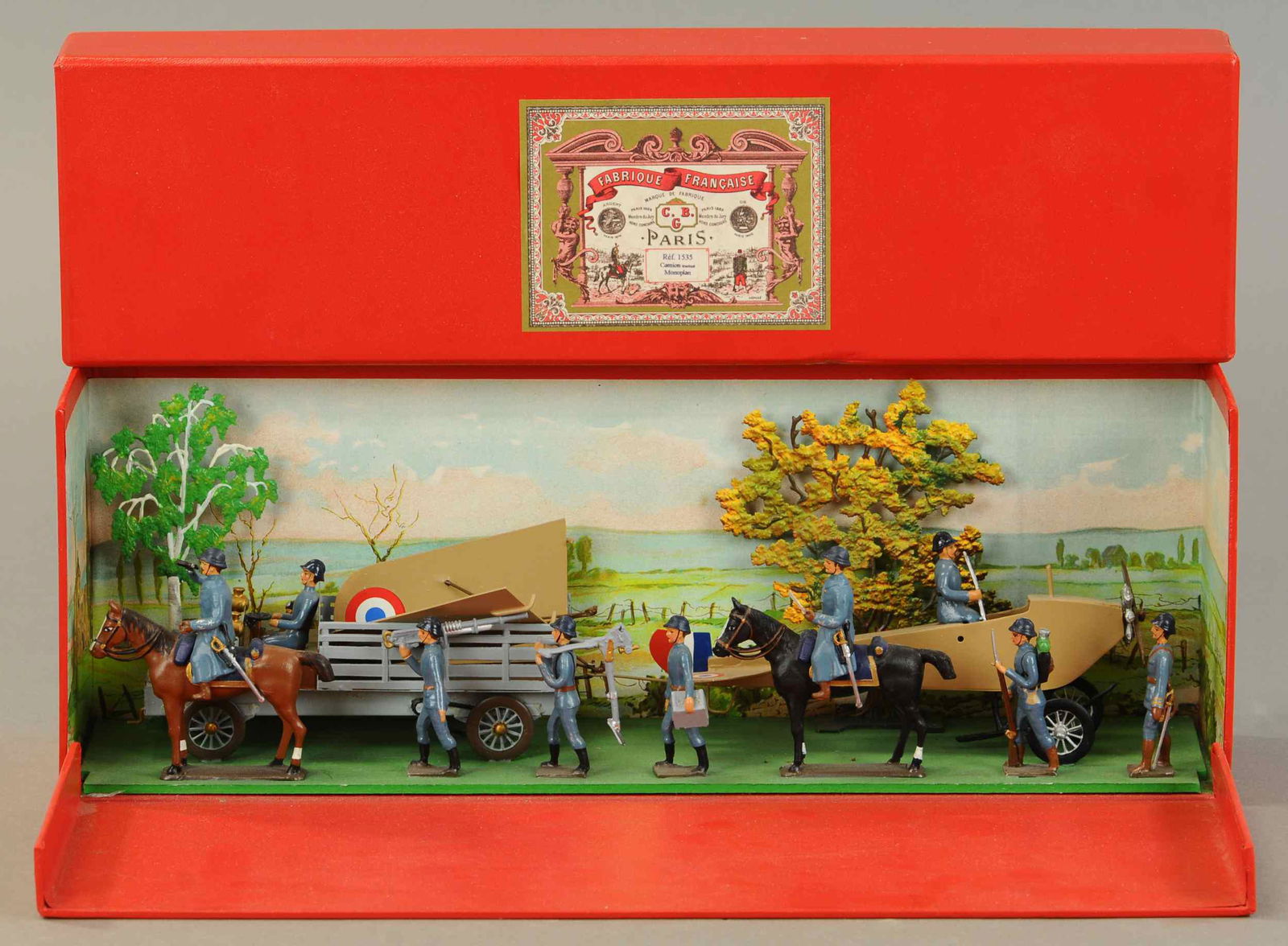 MIGNOT TRUCK AND AIRPLANE DISPLAY SET #1535 (1 of 3)