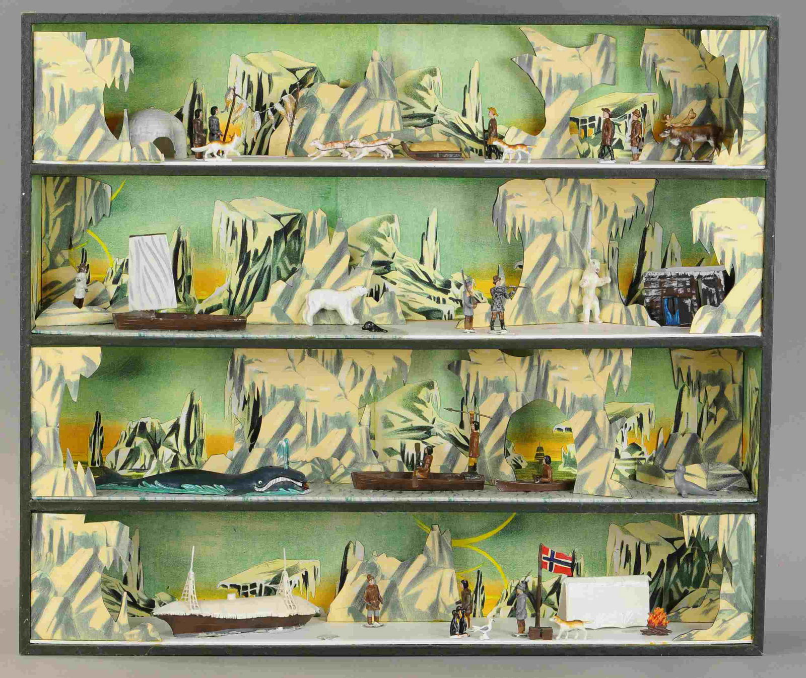 RARE MIGNOT ARTIC DISPLAY SET (1 of 5)