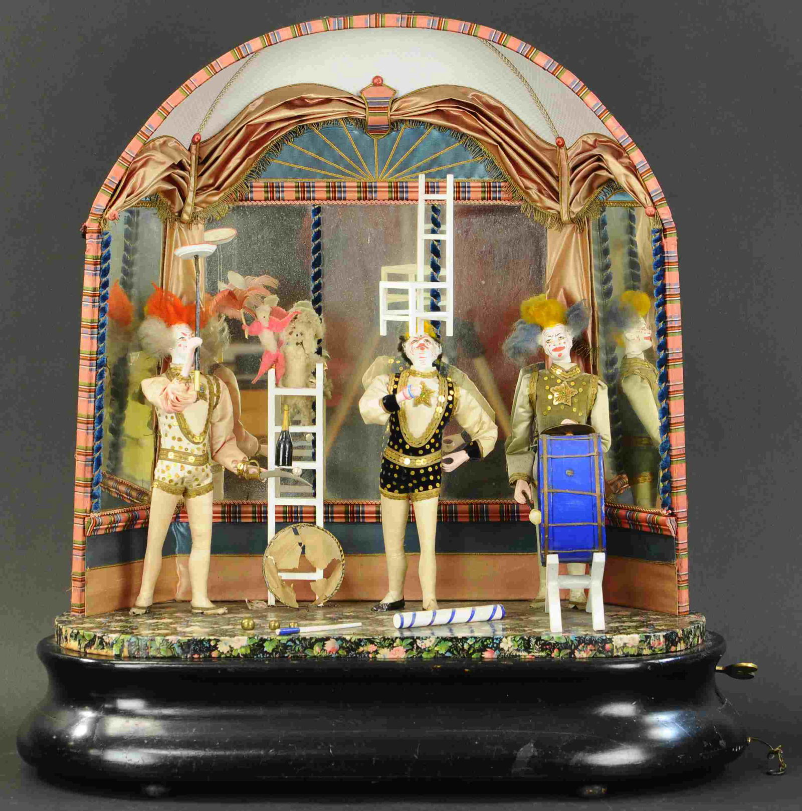 PHALIBOIS PERFORMING CLOWNS MUSICAL AUTOMATON (1 of 5)