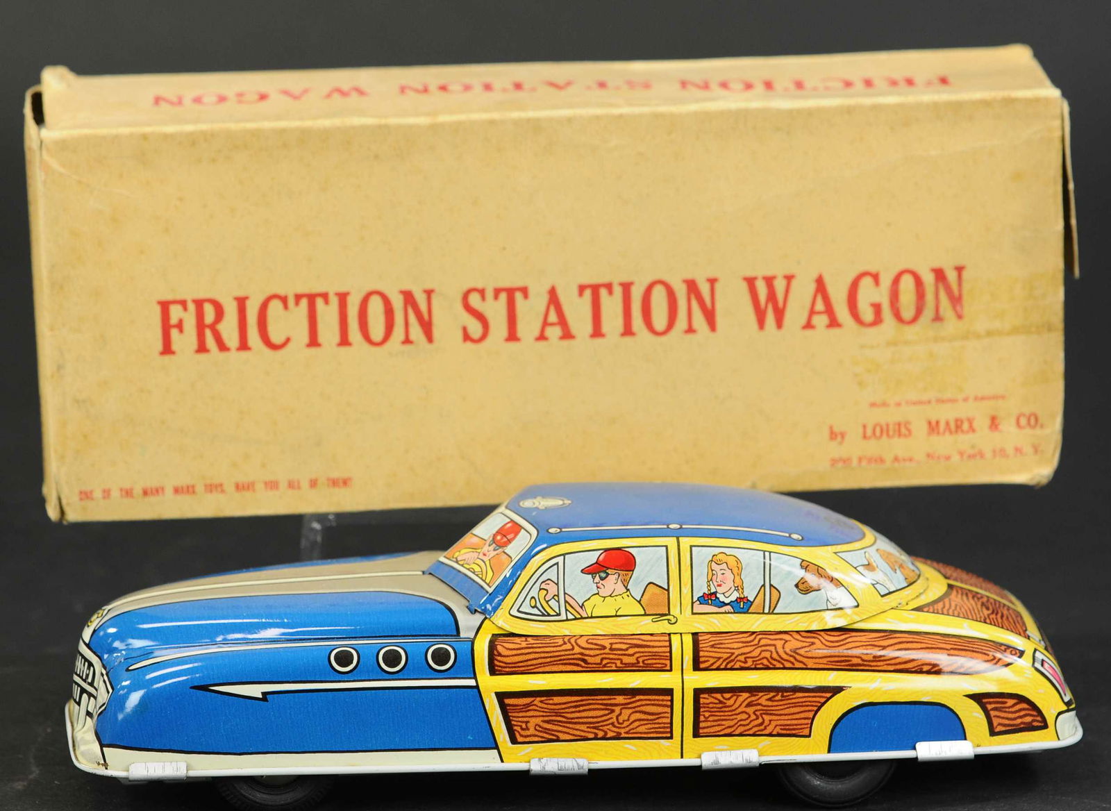 BOXED MARX STATION WAGON (1 of 3)