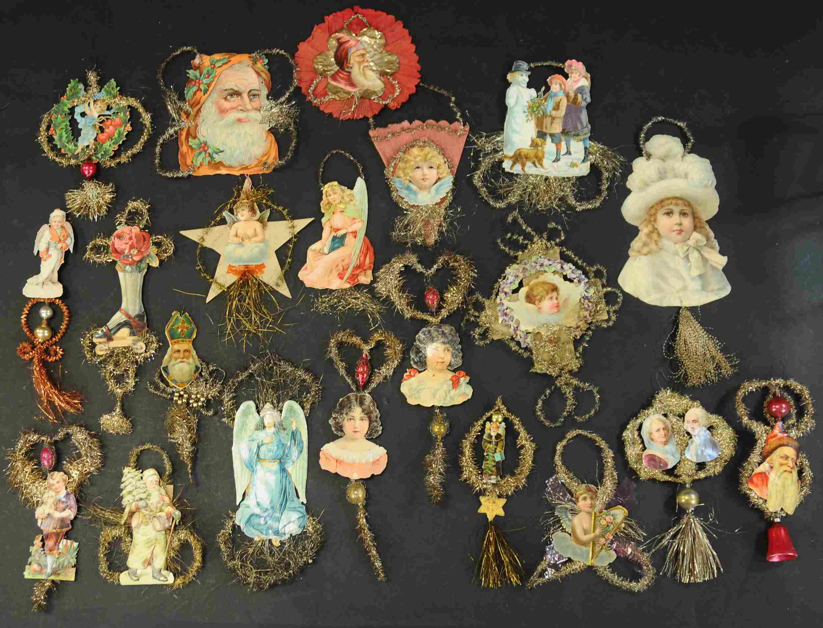 ASSORTMENT OF DIE-CUT ORNAMENTS (1 of 1)