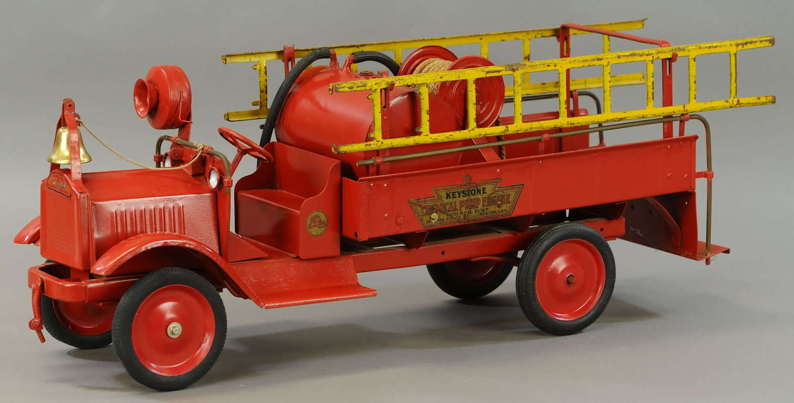 KEYSTONE PACKARD CHEMICAL PUMP: 41. KEYSTONE PACKARD CHEMICAL PUMP | 28" l. | Repainted. | $250 - $500