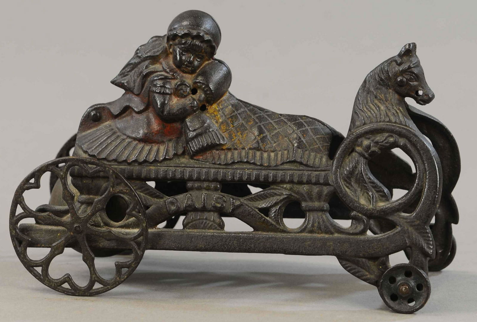 GONG BELL DAISY BELL TOY: 250. GONG BELL DAISY BELL TOY | 5.5" l. | All Original Condition. | $150 - $300