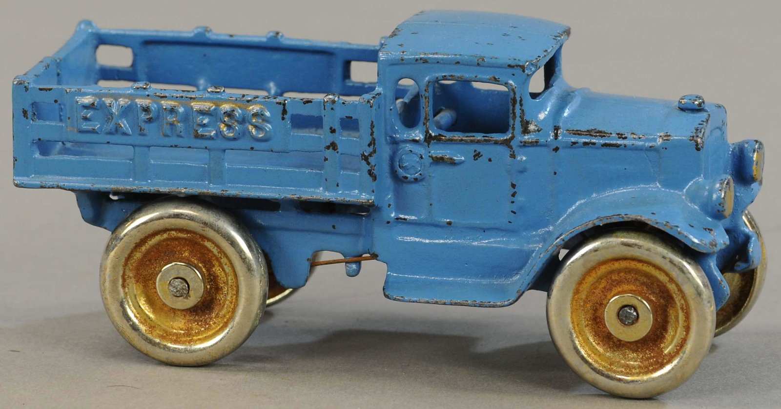 KILGORE EXPRESS STAKE TRUCK: 292. KILGORE EXPRESS STAKE TRUCK | 7" l. | Restored and aged. | $125 - $250