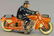 METTOY POLICE PATROL MOTORCYCLE