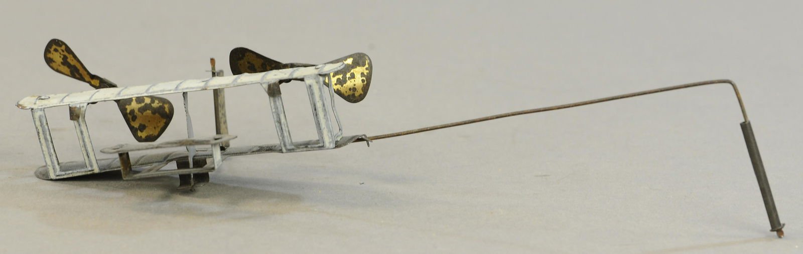 GERMAN PUSHER PLANE HANDHELD GO-ROUND (1 of 3)