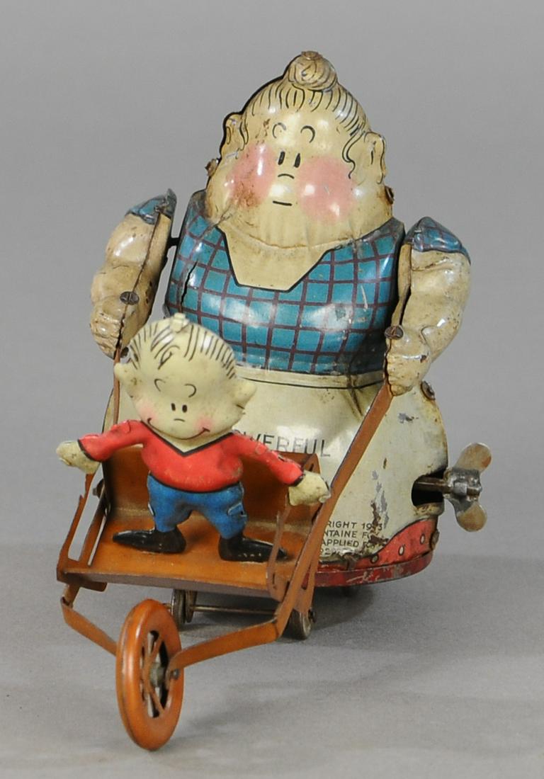 POWERFUL KATRINKA W/ WHEELBARROW (1 of 3)