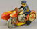MARX SPARKLING POLICE CYCLE W/ SIDECAR - 2