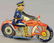 MARX ROLLOVER POLICE MOTORCYCLE