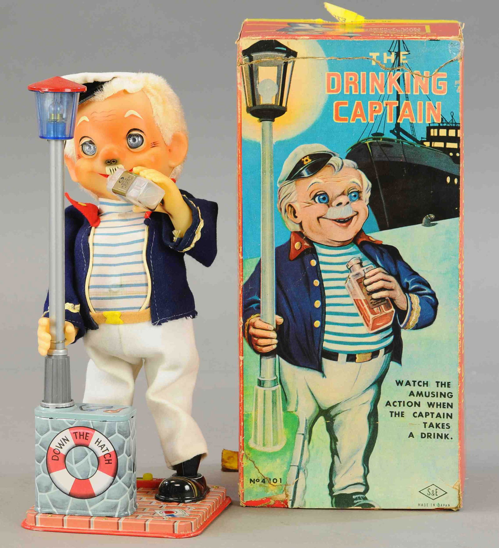 The Drinking Captain ブリキ　日本製【レア】 The Drinking Captain ブリキ 日本製【レア】 The Drinking Captain