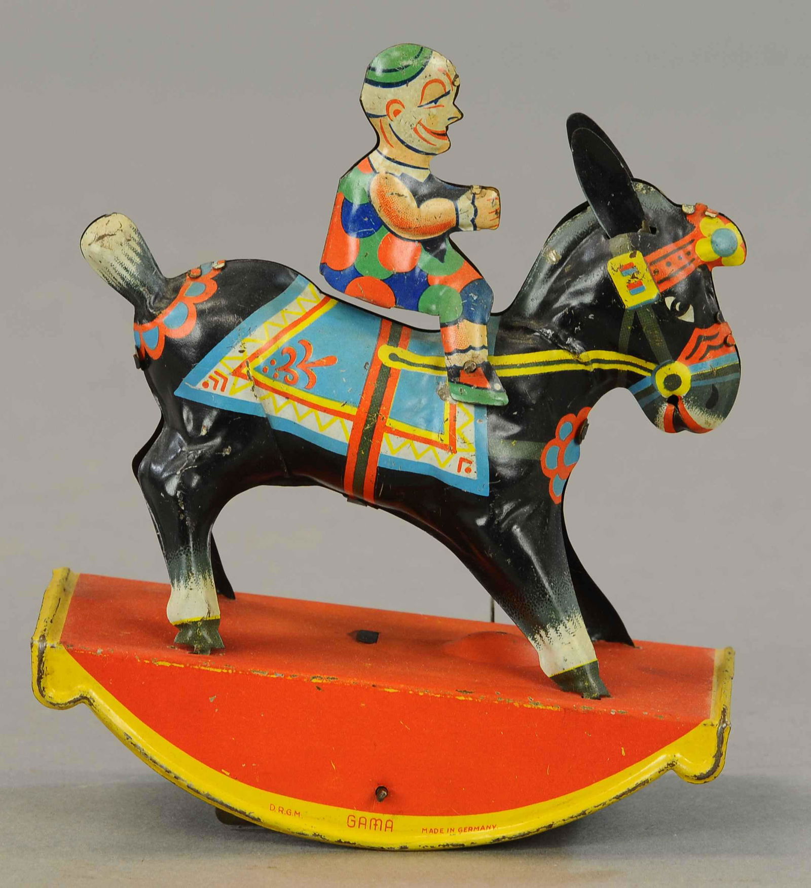 GAMA GERMANY CLOWN ON DONKEY (1 of 3)