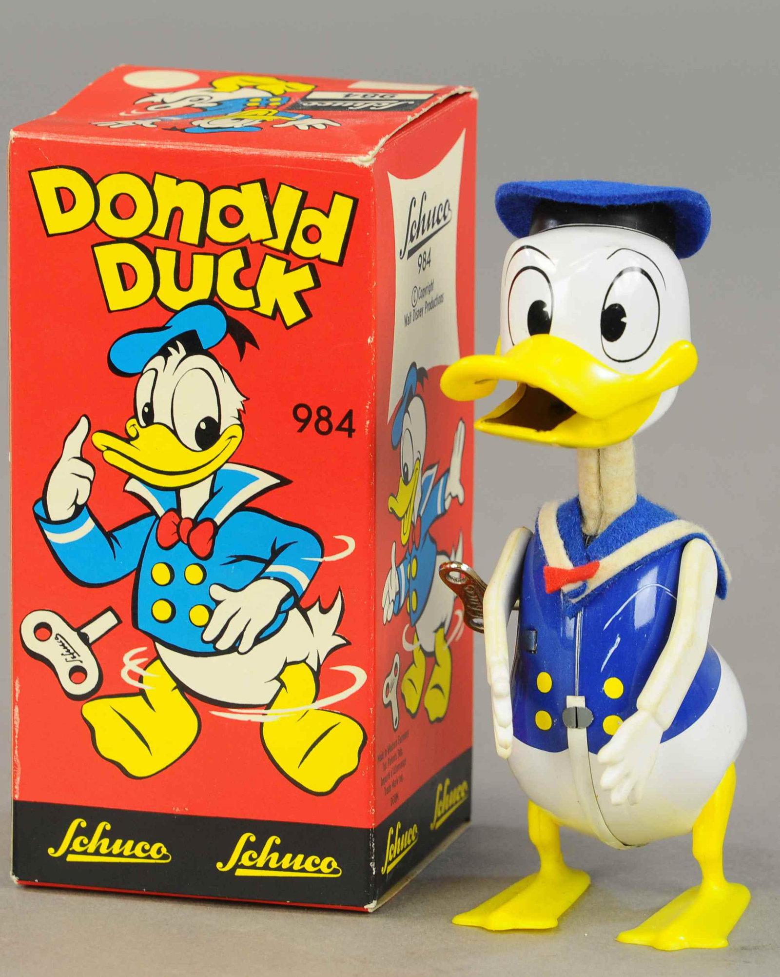 BOXED SCHUCO DONALD DUCK WALKER (1 of 3)