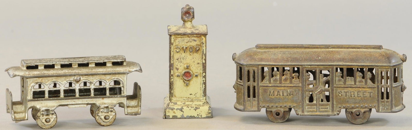 DENT STOP AND SAVE & TWO TROLLEY STILL BANKS (1 of 2)