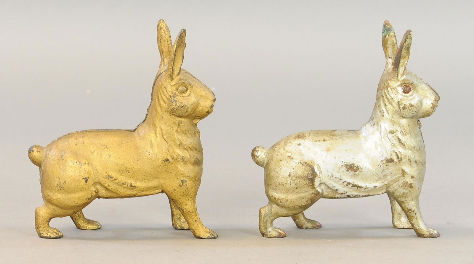 TWO AC WILLIAMS STANDING RABBIT STILL BANKS (1 of 3)