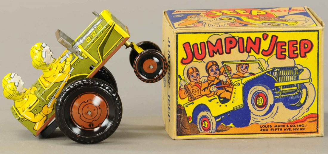 BOXED MARX JUMPING JEEP (1 of 3)