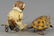 TOW COMPOSITION ANIMALS WIND-UP TOYS - 2