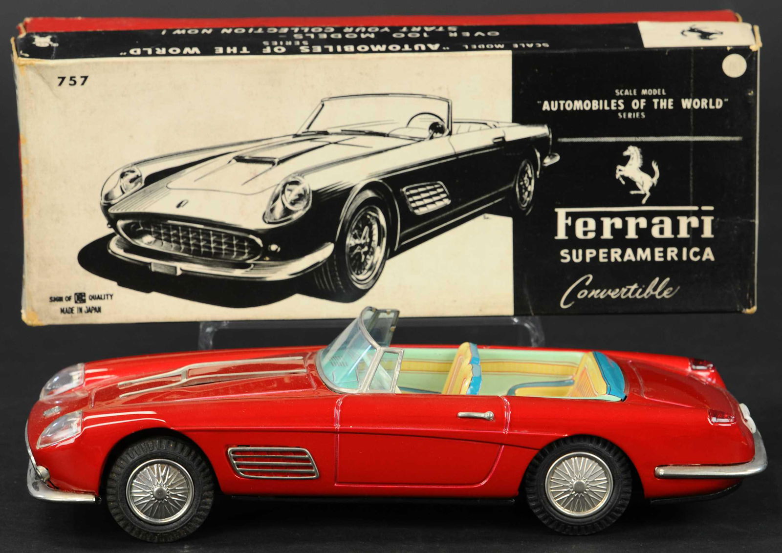 Boxed Bandai Ferrari Superamerica Boxed Bandai Ferrari Superamerica