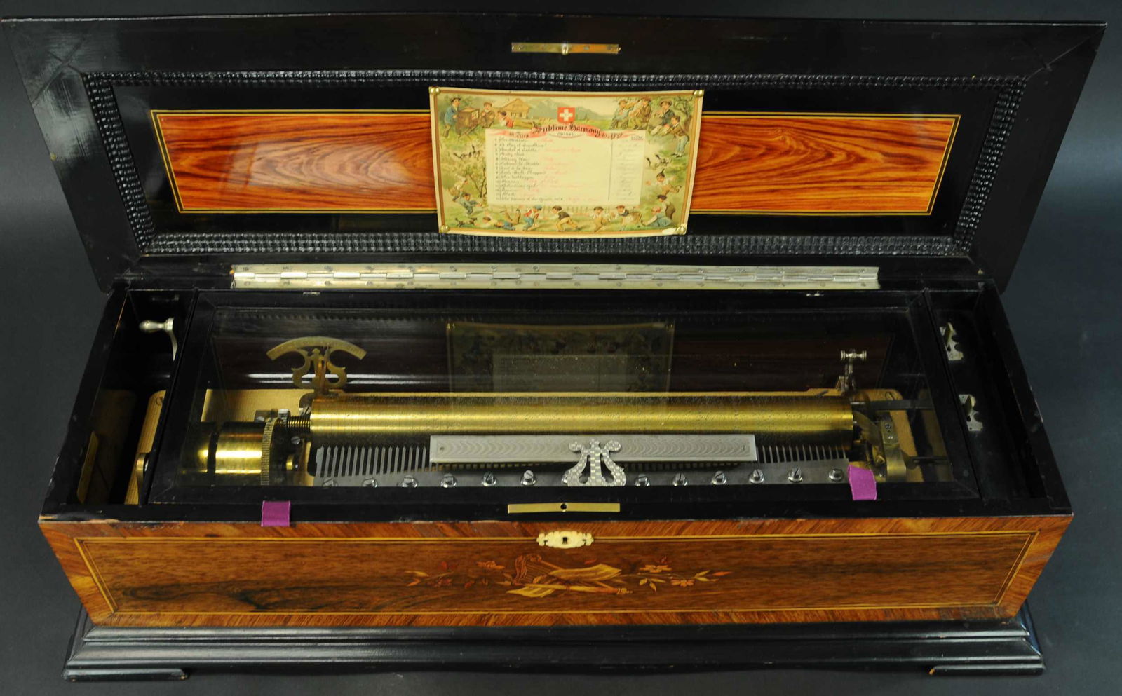 Large Sublime Harmony Music Box