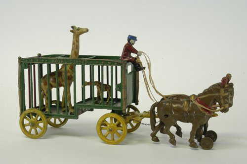 7: HUBLEY GIRAFFE ROYAL CIRCUS WAGON