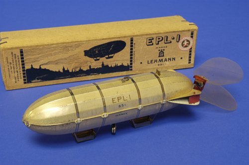LEHMANN BOXED ''EPL-I'' DIRIGIBLE