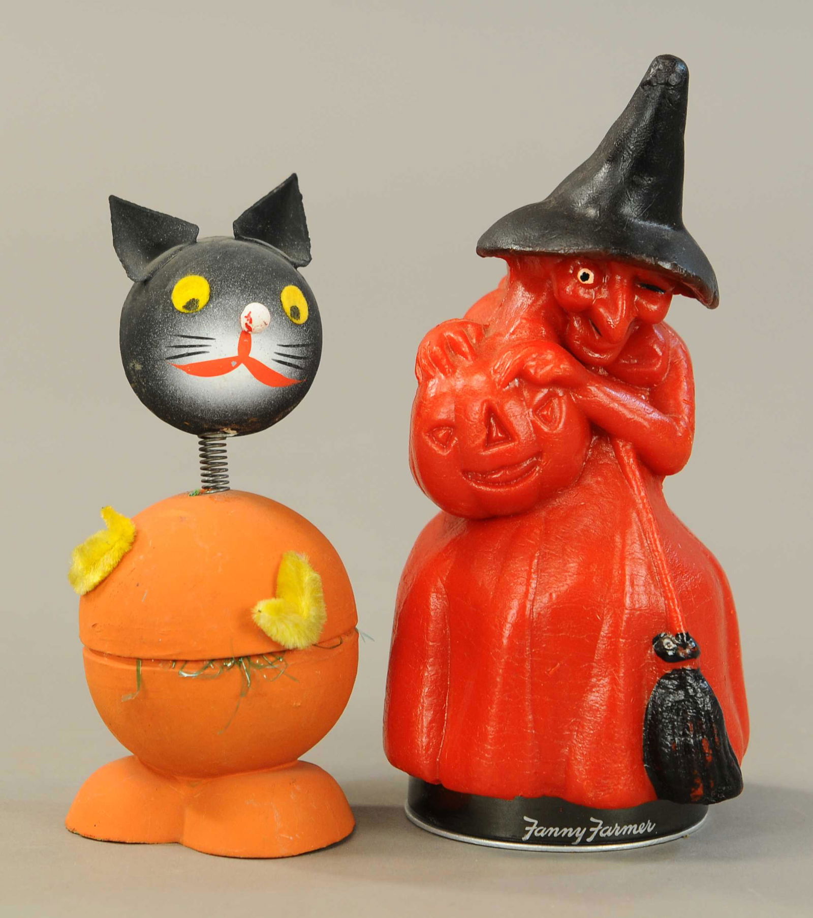 TWO HALLOWEEN CANDY CONTAINERS (1 of 3)