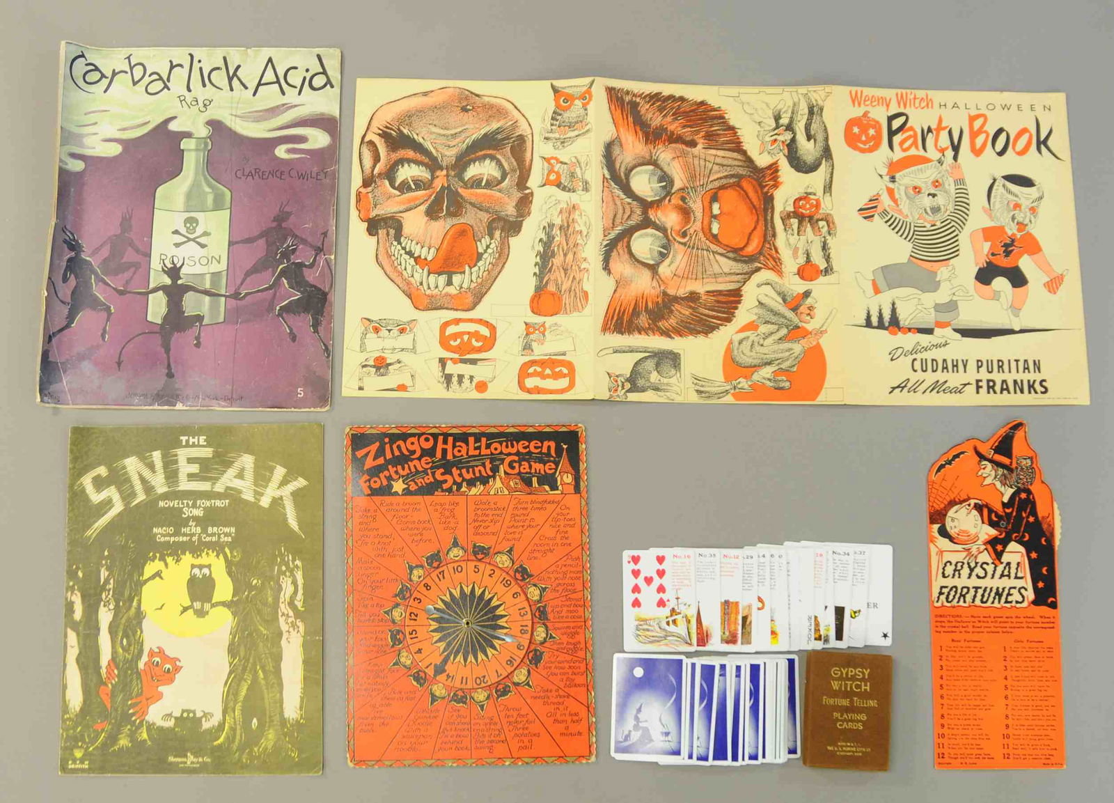 GROUPING OF GAMES, SHEET MUSIC, AND CARD DECKS (1 of 6)